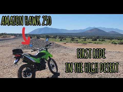 AMAZON Hawk 250 ENDURO: First RIDE in the High Desert!