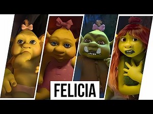 Felicia Evolution / Shrek and Fiona's daughter (2007-2026) | Shrek 5 | CİNEVOLUTİON LAB | #shrek5
