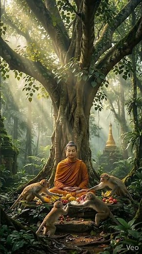 Buddha Inspired Short Film | AI-Generated Spiritual Cinematic Video