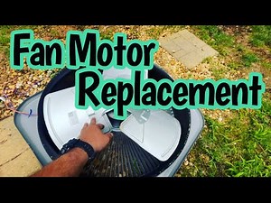 How to replace a condenser fan motor | Motor running in reverse pt 2.