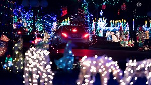 Massive Milton light display a finalist on 'Great Christmas Light Fight' TV show