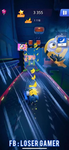 Minion Rush Gameplay S4/2025 Level 1 (Android & ios ) #gameplay #android #level #shorts #ios #reels #mobilegames #minion #games #gamezone | LoserGamer