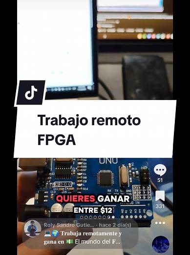 CV - trabajo remoto #FPGA #VHDL #VERILOG #arduino #electronicengineering