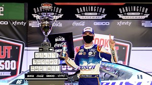 Kevin Harvick wins the Cook Out Southern 500