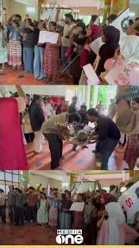 ഗേറ്റ് അടച്ചുപൂട്ടി വിദ്യാർഥികൾ; കാലടി സംസ്‌കൃത സർവകലാശാലയിൽ SFI പ്രതിഷേധ മാർച്ച്‌