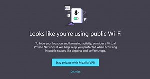 Firefox Munculkan Promosi Mozilla VPN Untuk Pengguna Wi-Fi Public