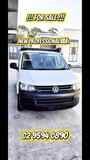 VW Transporter Camper Conversion for Sale – Only $48,000