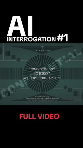 Theo Interrogation Part Two | AI Robot Revealed