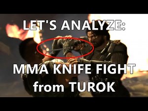 MMA knife fight in Turok (2008 game)