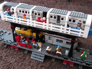 LEGO Monorail and Train