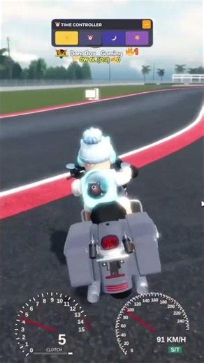 Aku Dan Adik Sepupuku Balapan Motor Harley Bareng Developert Di Game Roblox