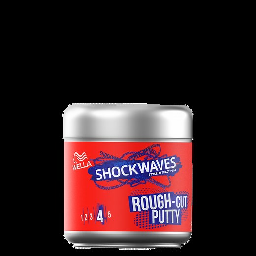 Wella Shockwaves Rough-Cut Putty, 150 ml | Wella