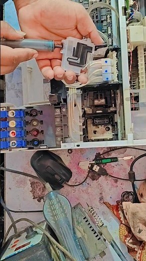 how to do nozzle cleaning of printer #printerrepair #epsonprinter #shorts #viral