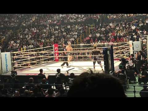 RIZIN11 五味隆典VSメルビンギラード 決着シーン