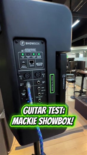 Mackie ShowBox kahit wala kang FX pedal makukuha mo na ung tone na hanap mo. 68K ang SRP mga idol. PM lang mga idol. #pinoysoundguy #themusicsource #mackieshowbox @The Music Source