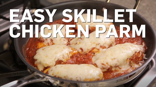 5.1K views · 15K reactions | For a superior tasting Chicken Parm, you need a superior sauce! Our 30 min. Easy Skillet Chicken Parm only uses five ingredients! | Prego | Facebook