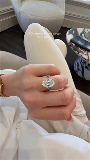 ❤️The Hailey Bieber Effect🫶🏻. #luxuryjewelry #hailey #finejewelry #diamond