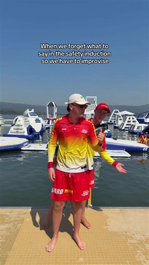 Safety Induction Improv: Lifeguard Fun at the Aquapark