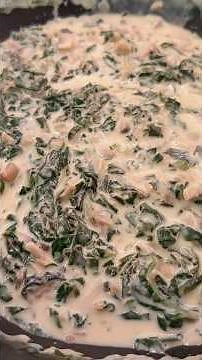 Creamy Spinach & Mushrooms | Better Than Takeaway? 🥩🍄 #food #creamyrecipes