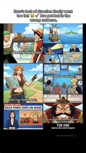 Zoro’s lack of direction finally went too far!