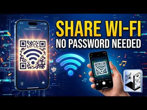How to Share Wi-Fi Password on Android (Easy QR Code Method) 📶📱 Share Wi-Fi Password via QR Code