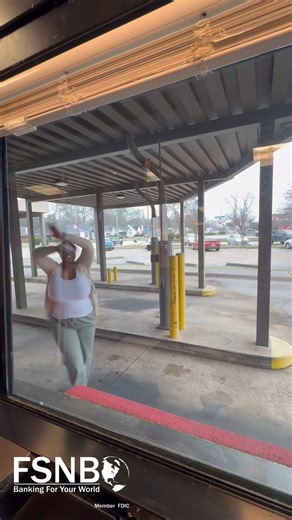 ummm its called a drive thru.. #fsnb #banking #onlinebanking #funny #opening #drivethrough MEMBER FDIC | FSNB