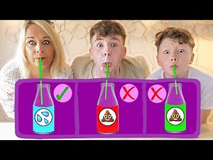 DON'T CHOOSE THE WRONG MYSTERY DRINK CHALLENGE! *funny*