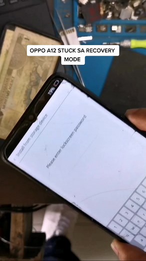 Fixing OPPO A12 Stuck in Recovery Mode