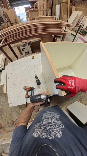 Builde a Clean White Kitchen Cabinet from Start to Finish⌛️#cabinets
