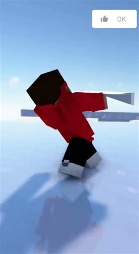 Tlce Skating PK One Slip = Game Over#minecraft
