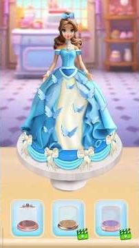 Como Fazer Bolo de Princesa Perfeito! 👗✨ #Shorts # gameplay #gameshorts
