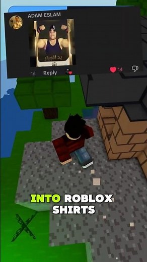 Turning Your Comments into Roblox Shirts #roblox #viral #gaming #fyp #shorts #foryou #tutorial