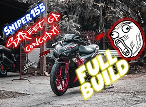 Saa sobrang angas,lahat gustong umangkas! Sniper 155 Street GP Concept 3X15 Builder: Kean's Garage / Cj Sañejo Build Inspired: MotoDeck Mostly Parts: RCB Philippines "We don't just build bike,we build bonds and friendship ✊❤ | Motojo