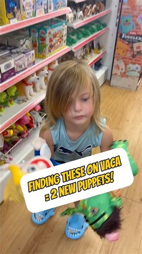 ONLY PLACE WE EVER FIND THESE !! #toys #jeffy #zombie #puppet #vacation #summer #toy