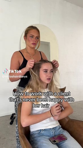 Millas hair diary’s on TikTok