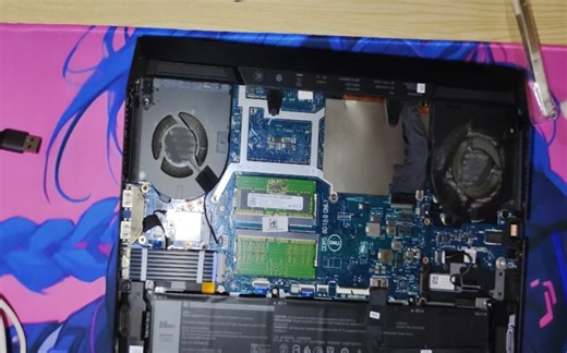 戴尔G16拆机清灰，供各位参考