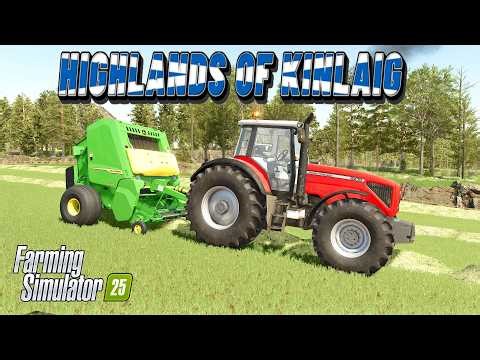 Hay Baling Having A Bale Of A Time ! Ep9 | Kinlaig | FS25