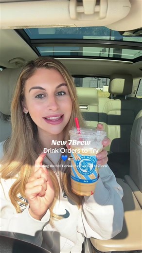 Get your butt to 7Brew and order the second drink immediately because YALL…. this is actually the best drink I’ve ever had at 7Brew 😅 Some notes on the drinks & modifications: ✨ the drinks can be made sugar free, but I did regular sweetness and regular syrups ✨ the classic way to order at 7brew is the breve style but I got a latte with whole milk, you can also get milk alternatives ✨ if you’ve never had 7brew, these are very flavorful and milky drinks if you like the taste of coffee get an extr