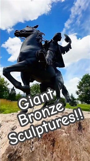 Omaha’s Giant Bronze Sculptures Will Amaze You!