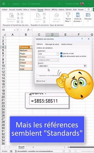 Top astuce Excel 🥇 Comment rendre un menu déroulant dynamique sans formule