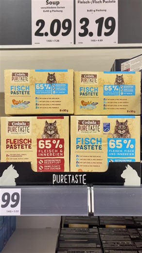 Katzenfutter im Test: Kushida Piot von Lidl