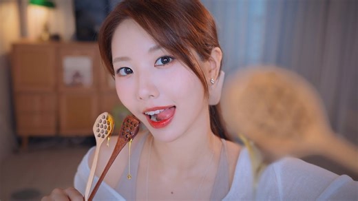 【Suna助眠】ASMR 超酥麻！蜂蜜勺助眠音🍯💋