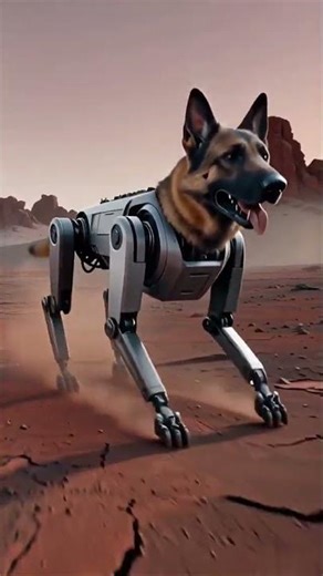 The Future of Service Dogs: German Shepherd Robot