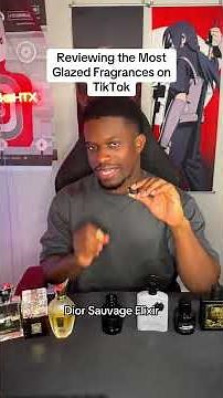 Reviewing the Most Glazed Fragrances on TikTok: Dior Sauvage Elixir 🦇 #fragrancetiktok #fypシ