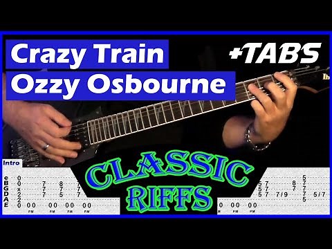 Crazy Train Guitar Lesson