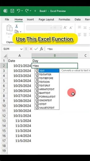 How to Extract Day from Date in Excel | Day Function Tutorial