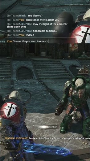 Grey Knights code... #40k #warhammer40k #spacemarine2 #greyknights