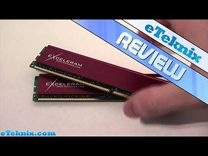 Video Review: Exceleram DDR3 PC3-12800 1600MHz 4GB Memory