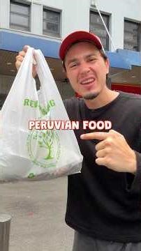 Trying Peruvian Food For The First Time! 🇵🇪