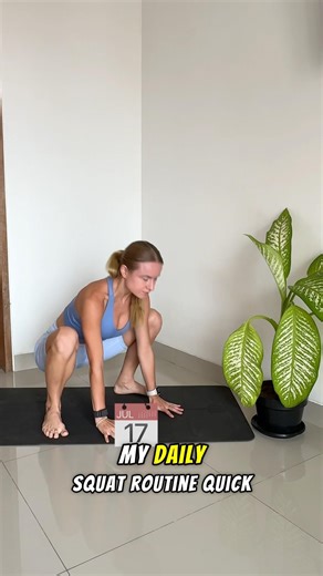 Daily Squat Exercise for Strength, Shape & Mobility
